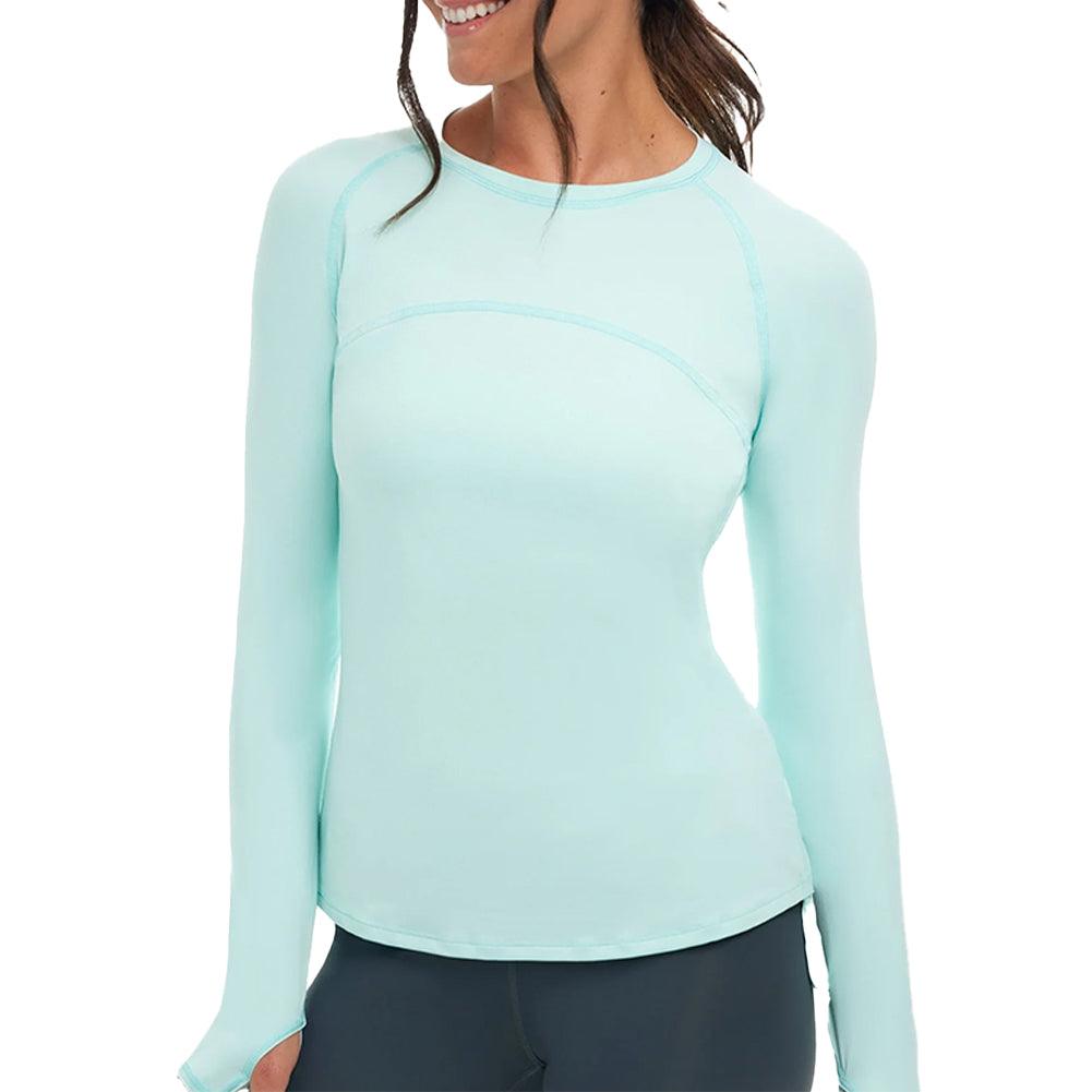 Women's Drawstring Long Sleeve Tennis Crew - Bell Racket Store