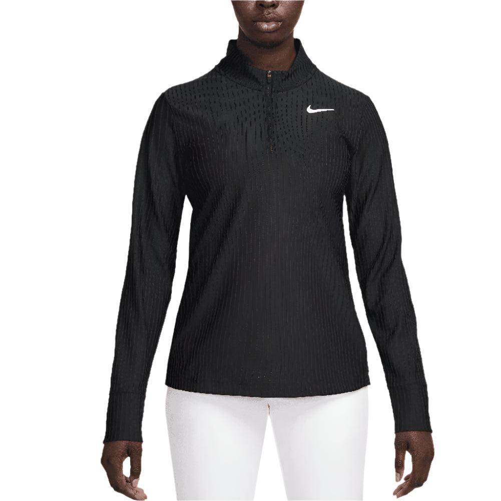 Women's Dri - Fit Advantage Tour 1/2 Zip Long Sleeve Tennis Top - Bell Racket Store