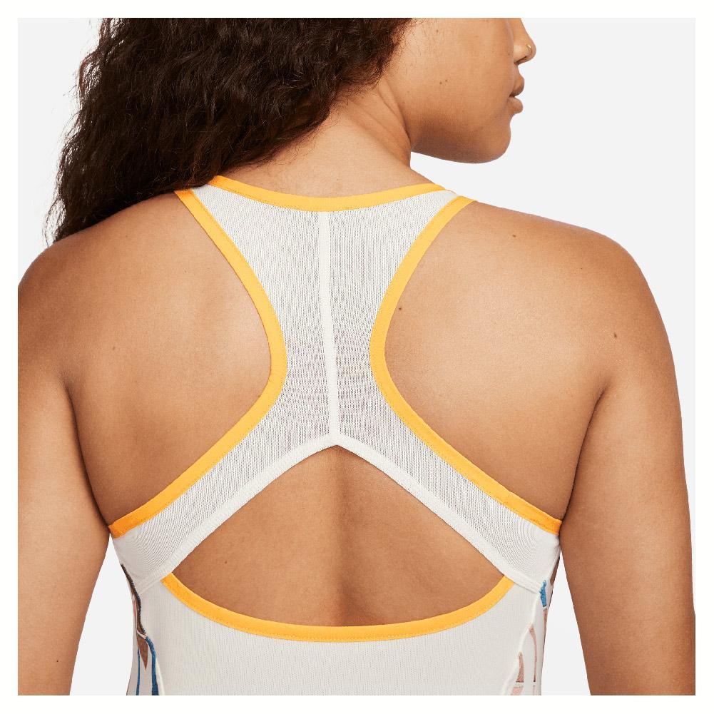 Women's Dri - Fit Slam Tennis Tank Coconut Milk and Sundial - Bell Racket Store