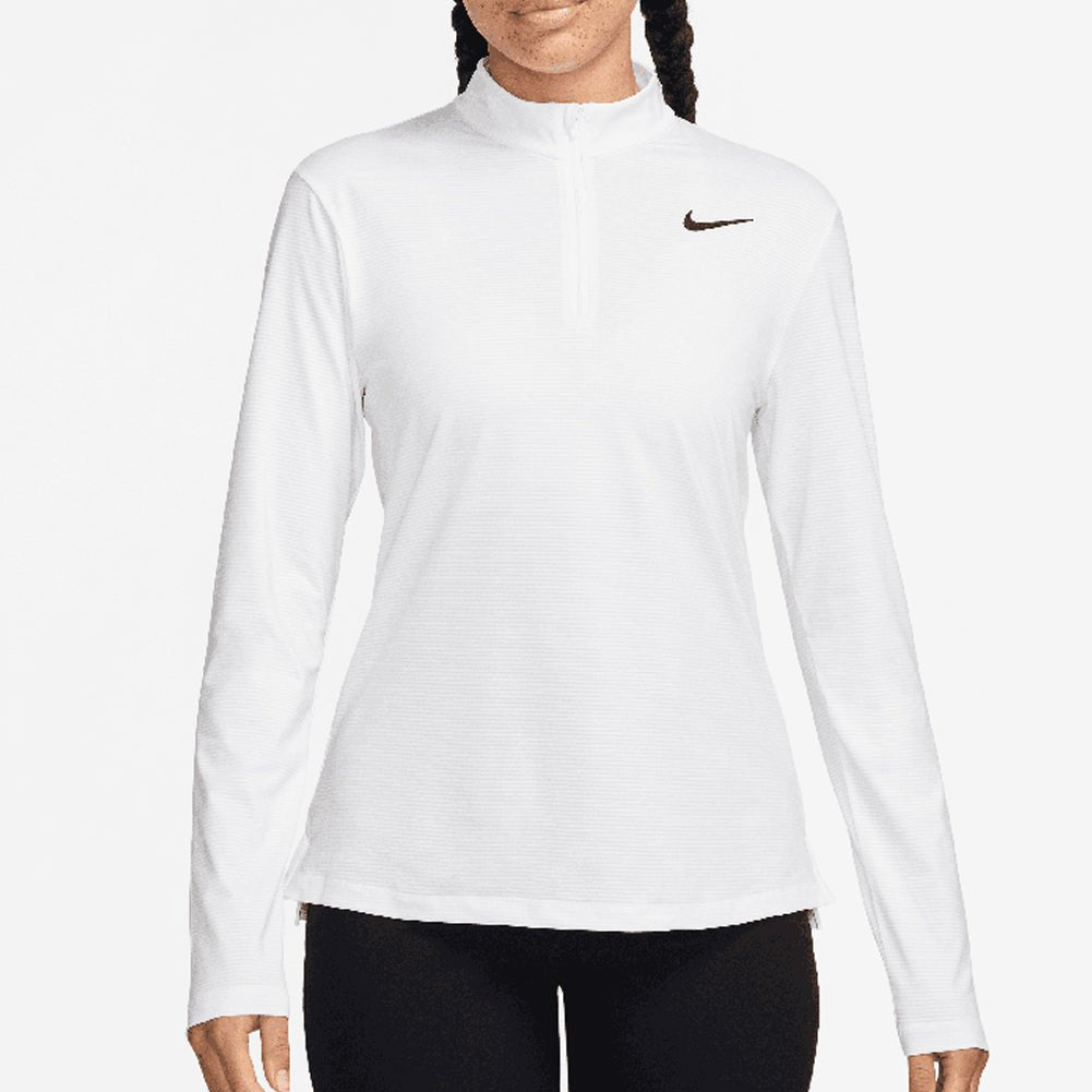 Women's Dri - Fit Victory 1/2 Zip Long Sleeve Tennis Top - Bell Racket Store