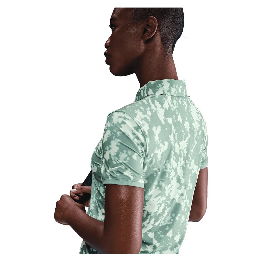 Women's Dri - FIT Victory Short Sleeve Print Tennis Polo - Bell Racket Store