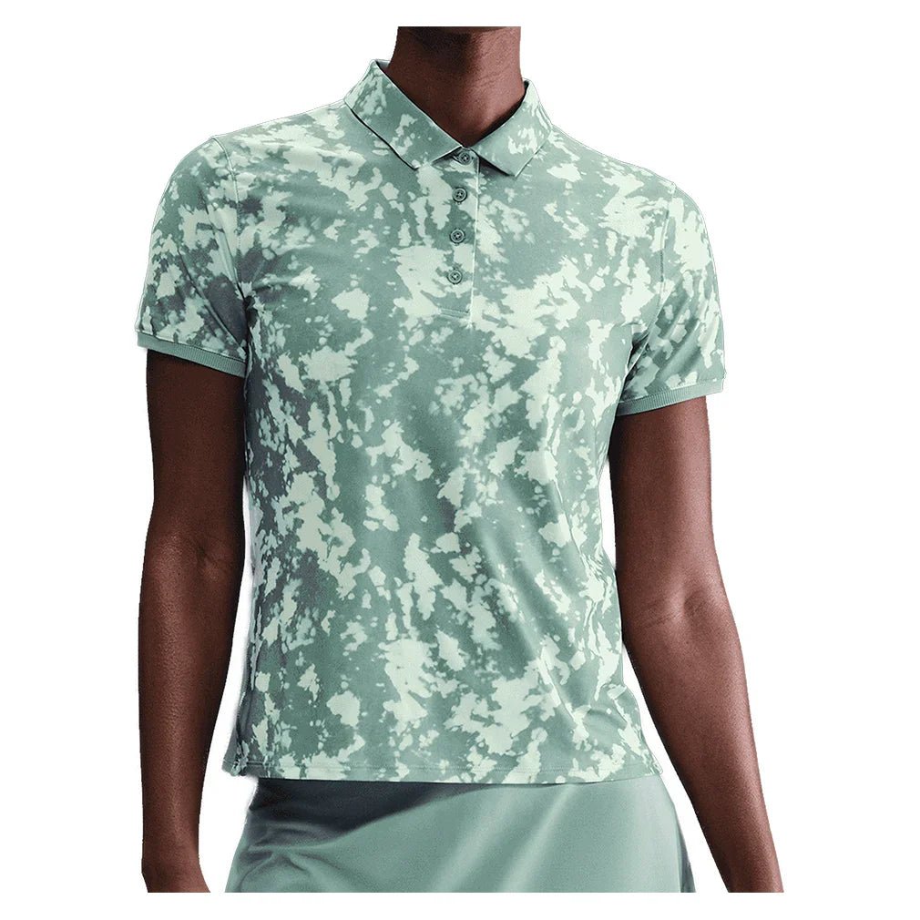 Women's Dri - FIT Victory Short Sleeve Print Tennis Polo - Bell Racket Store