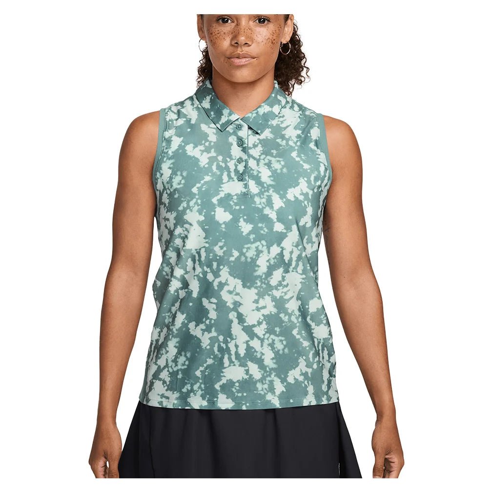 Women's Dri - FIT Victory Sleeveless Print Tennis Polo - Bell Racket Store
