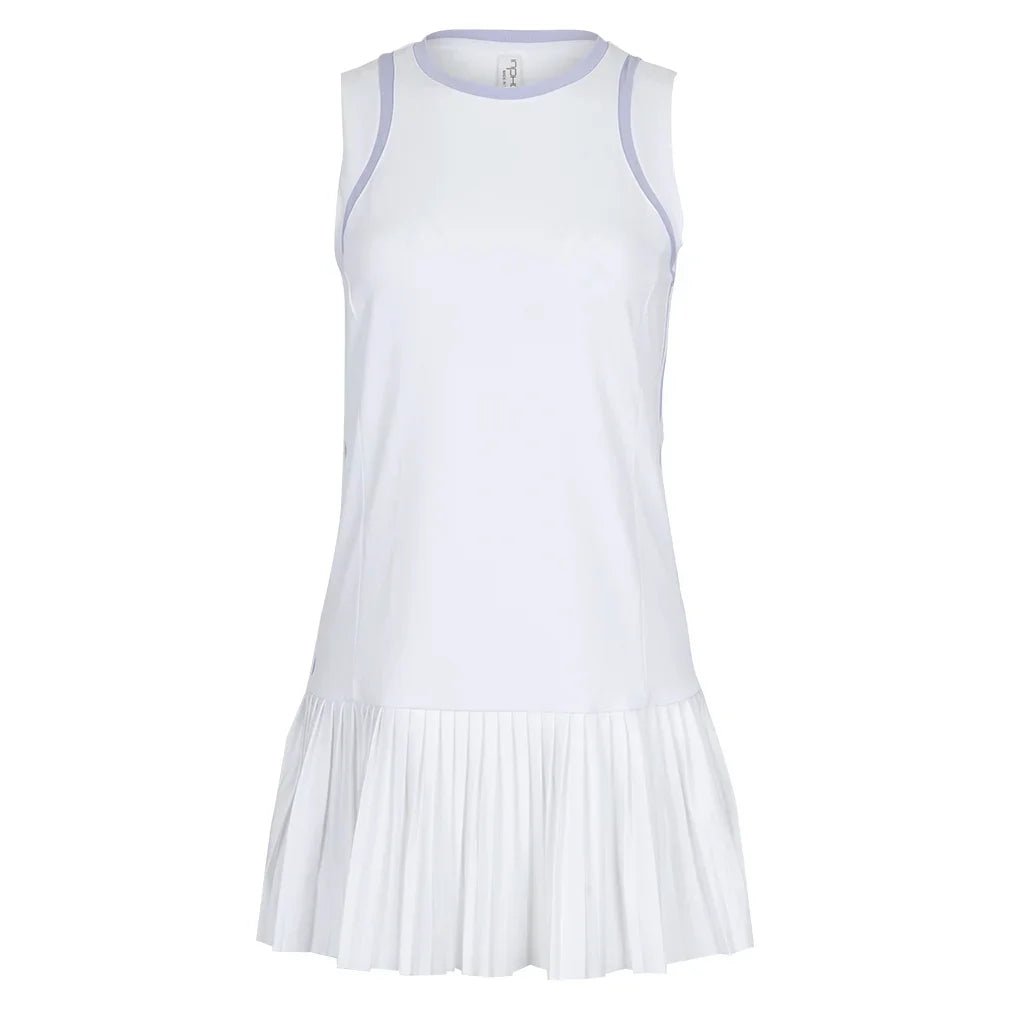 Women's Elle Tennis Dress White and Cosmic - Bell Racket Store