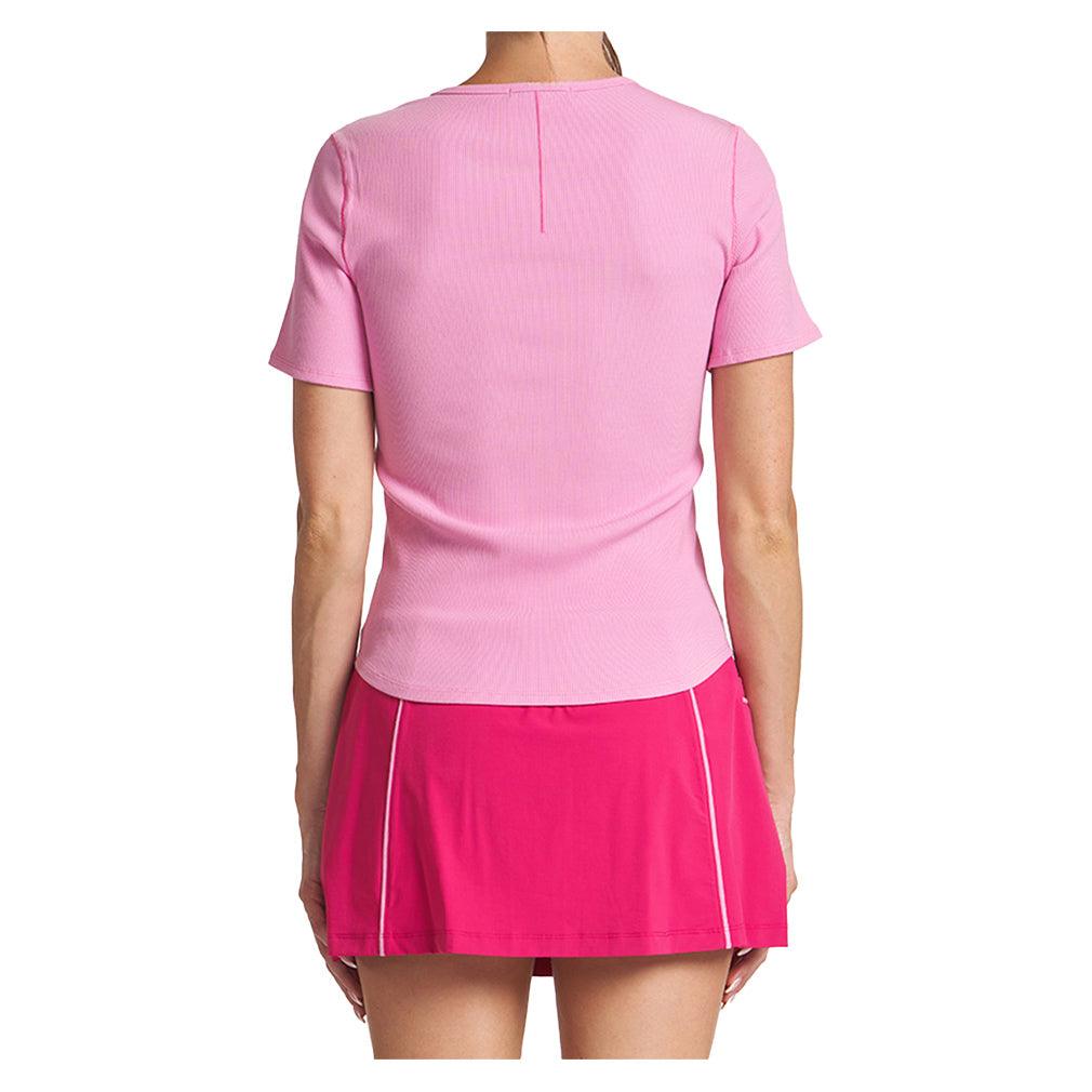 Women's Essential Ladder Stitch Tennis Top Azalea - Bell Racket Store