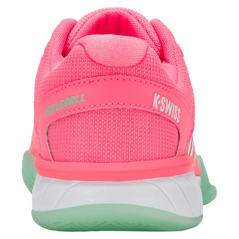 Women's Express Light Pickleball Shoes Neon Pastel Pink and White - Bell Racket Store