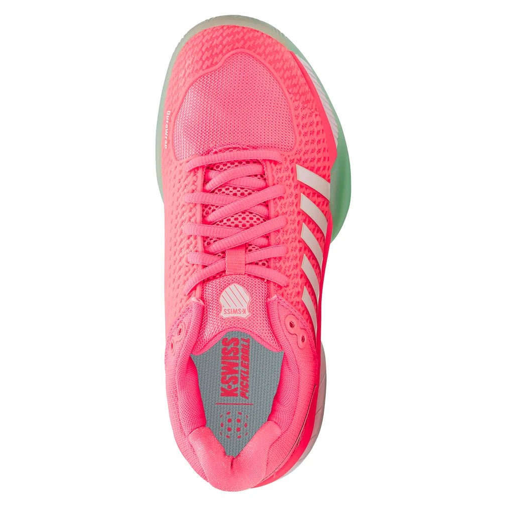 Women's Express Light Pickleball Shoes Neon Pastel Pink and White - Bell Racket Store