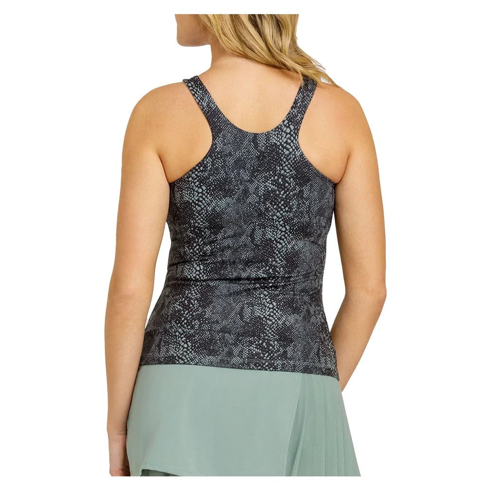 Women's Foundation Hi - Neck Tennis Tank Snakeskin - Bell Racket Store