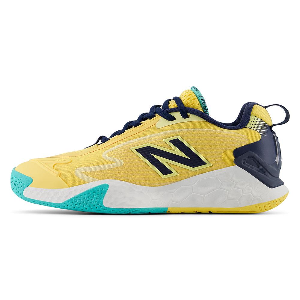 Women's Fresh Foam X CT - Rally B Width Tennis Shoes Clementine and Navy - Bell Racket Store