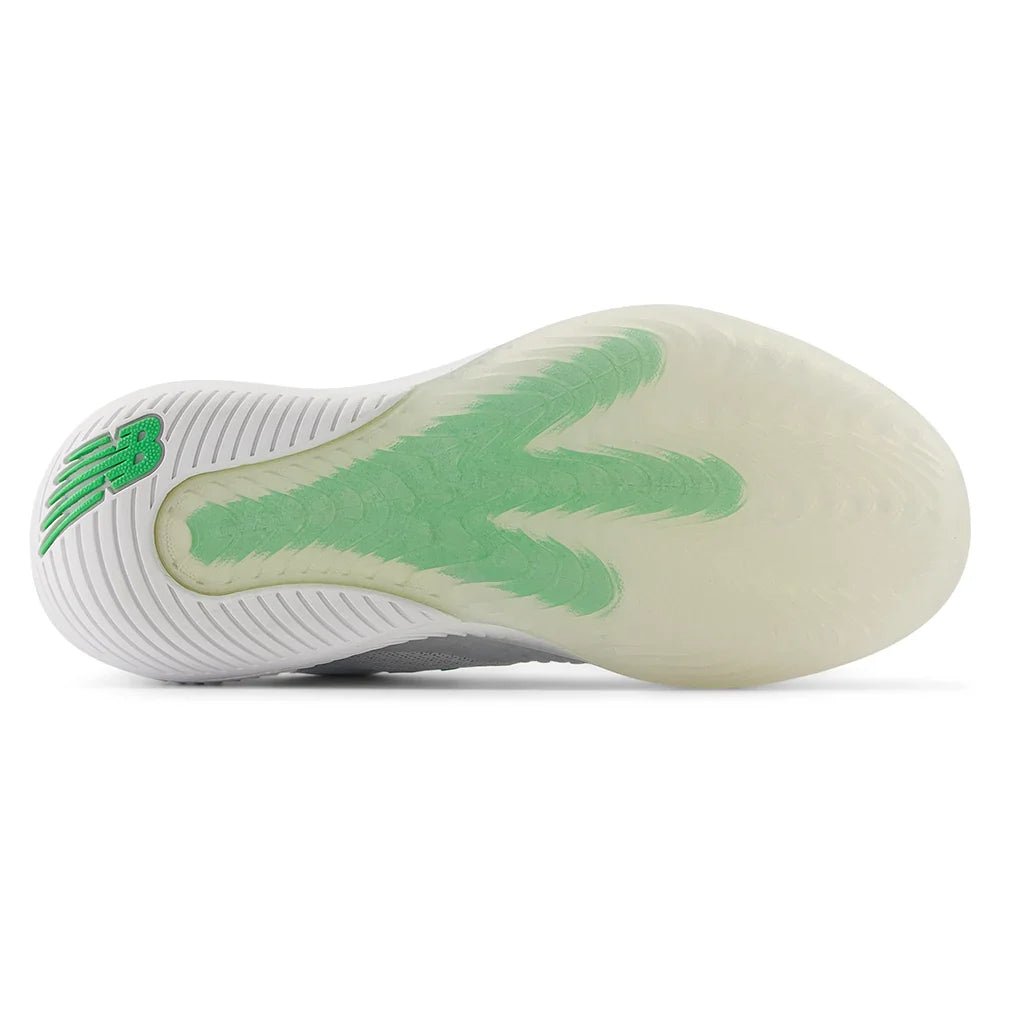 Women's FuelCell 996v6 B Width Tennis Shoes White and Green Apple - Bell Racket Store