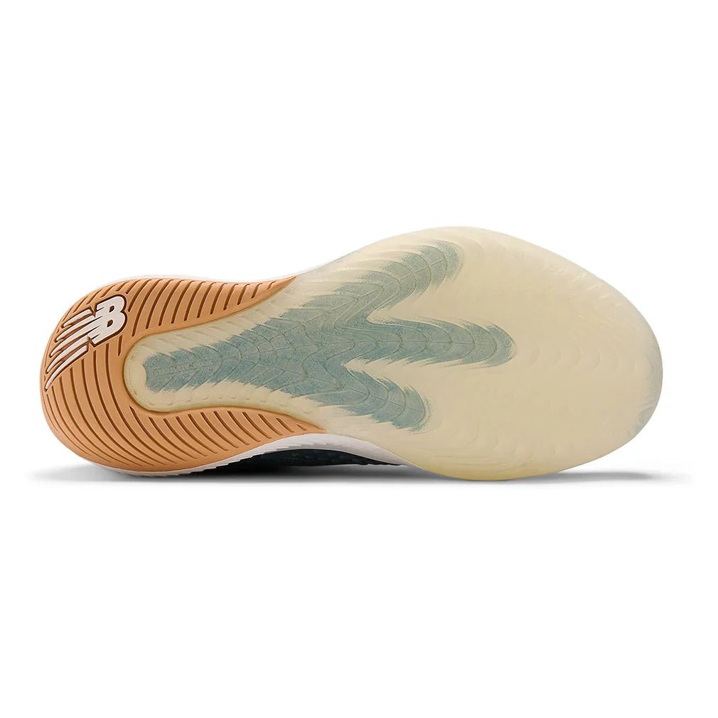 Women's FuelCell 996v6 D Width Tennis Shoes New Spruce and White - Bell Racket Store