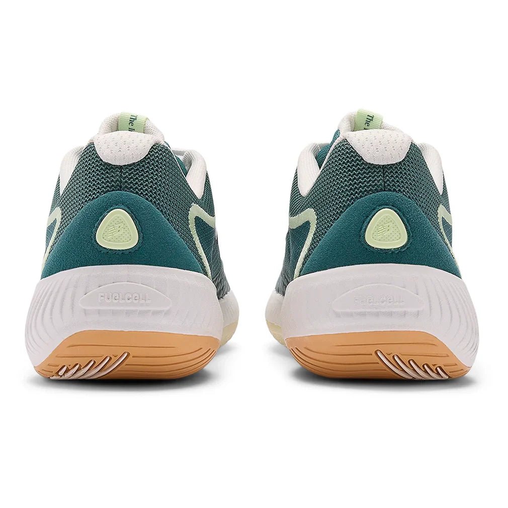 Women's FuelCell 996v6 D Width Tennis Shoes New Spruce and White - Bell Racket Store