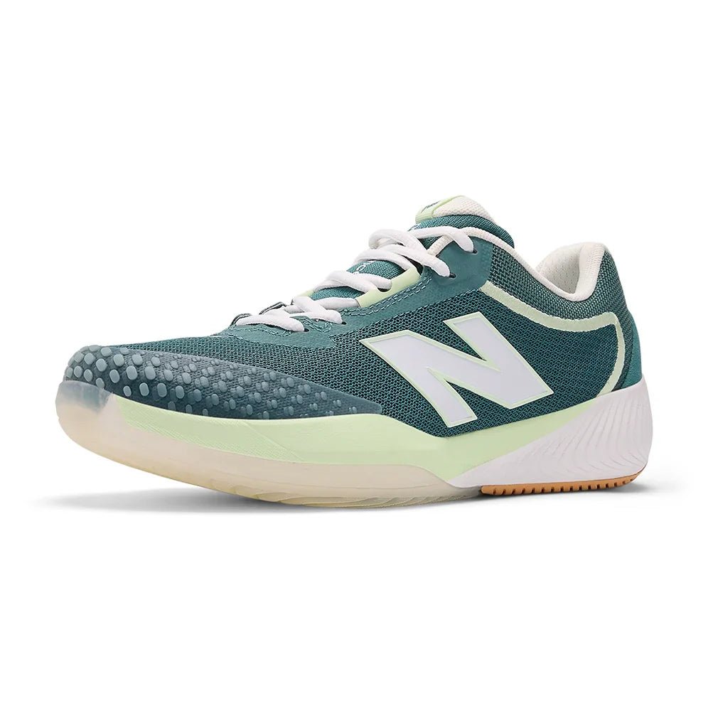 Women's FuelCell 996v6 D Width Tennis Shoes New Spruce and White - Bell Racket Store