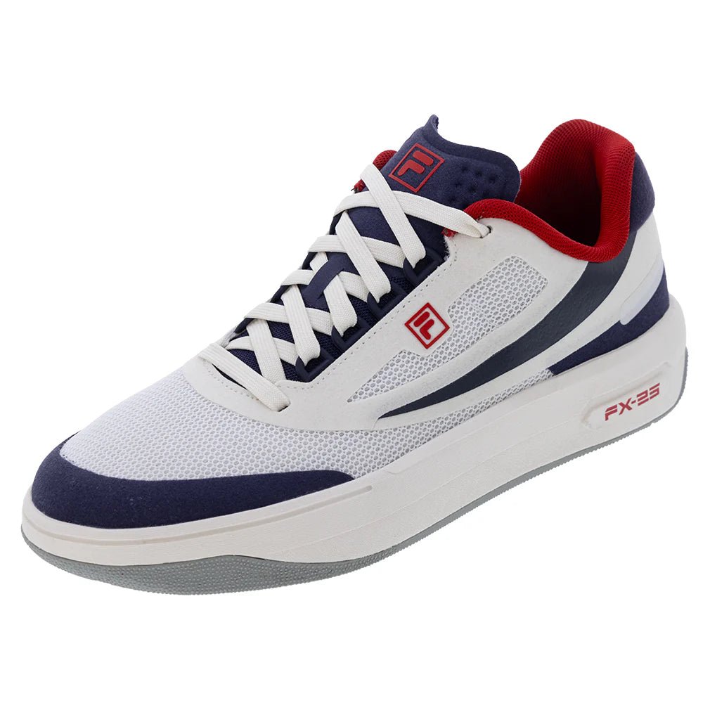 Women's FX - 25 Tennis Shoes White and Navy - Bell Racket Store