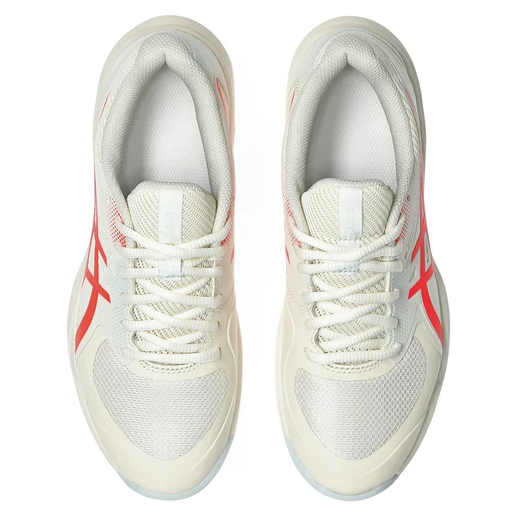 Women's Game FF Pickleball Shoes Cream and Flash Red - Bell Racket Store