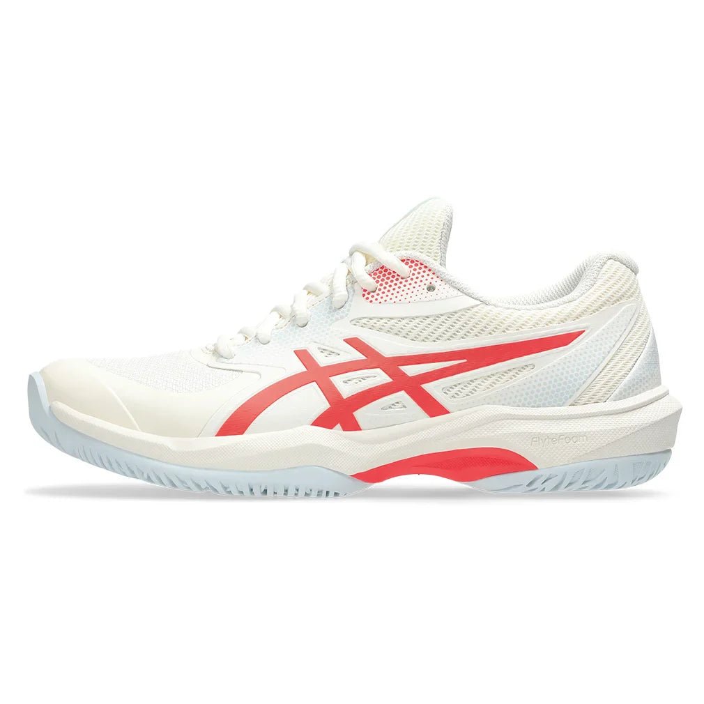 Women's Game FF Pickleball Shoes Cream and Flash Red - Bell Racket Store