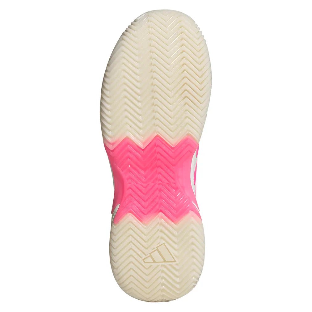 Women's GameCourt 2 Tennis Shoes Core White and Lucid Pink - Bell Racket Store