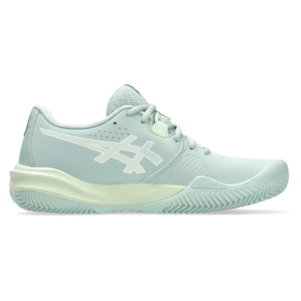 Women's GEL - Challenger 15 Clay Tennis Shoes Lichen Rock and Whisper Green - Bell Racket Store