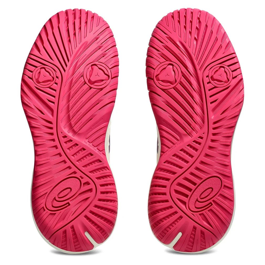 Women's GEL - Challenger 15 Tennis Shoes Cream and Bright Rose - Bell Racket Store