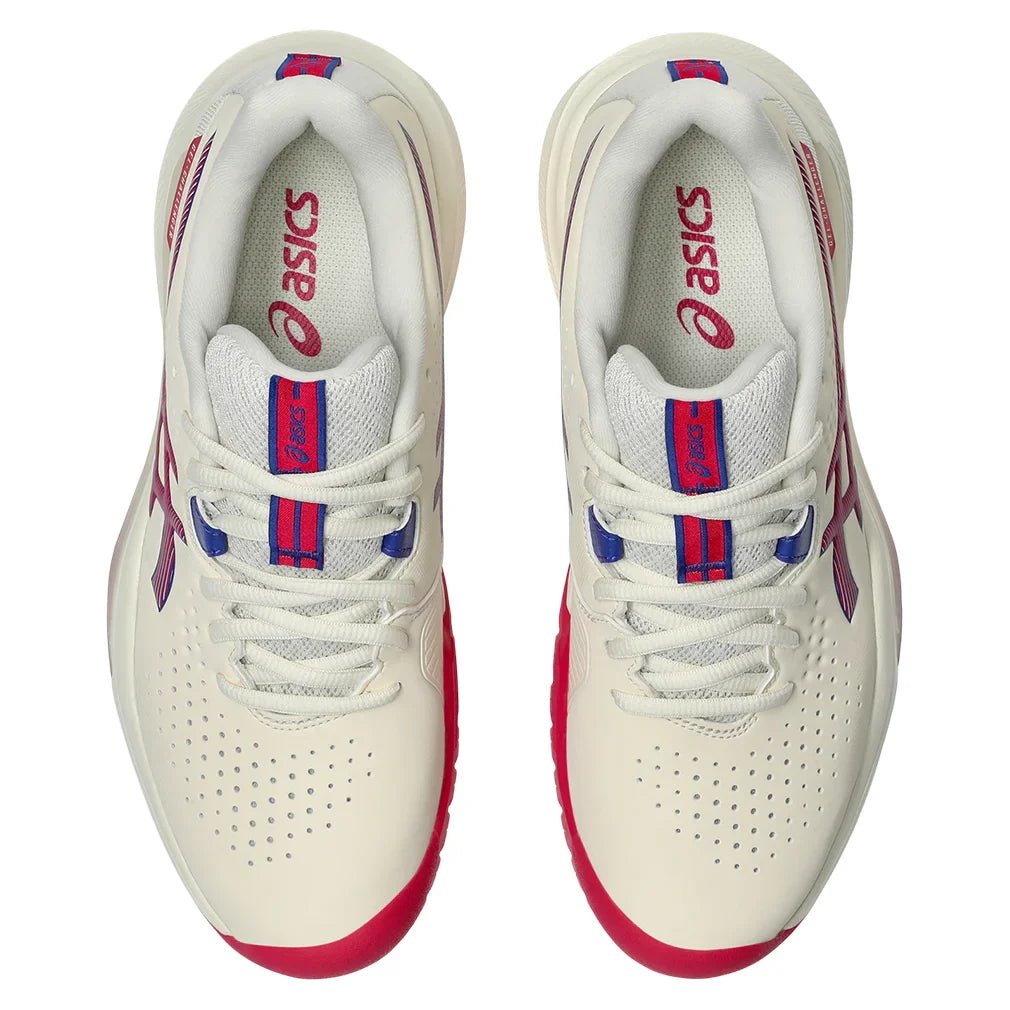 Women's GEL - Challenger 15 Tennis Shoes Cream and Bright Rose - Bell Racket Store