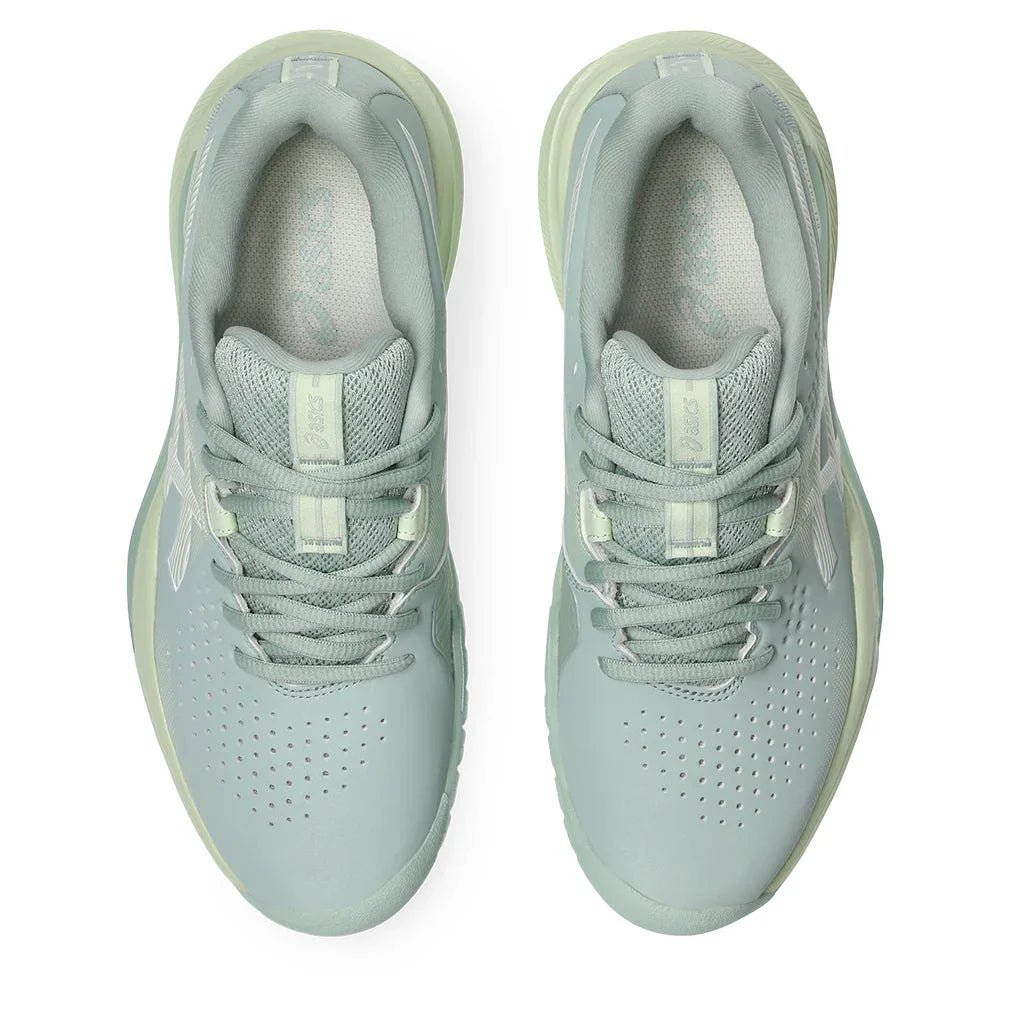 Women's GEL - Challenger 15 Tennis Shoes Lichen Rock and Whisper Green - Bell Racket Store