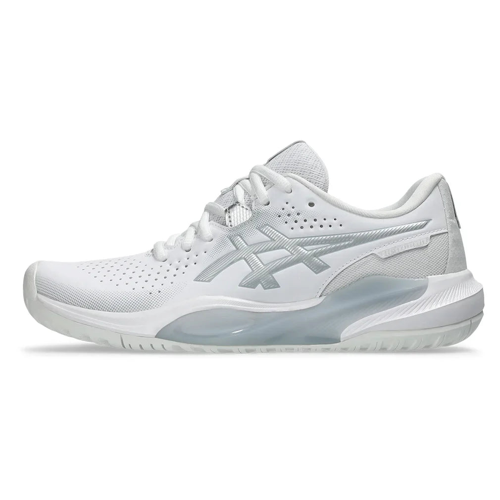 Women's GEL - Challenger 15 Tennis Shoes White and Pure Silver - Bell Racket Store