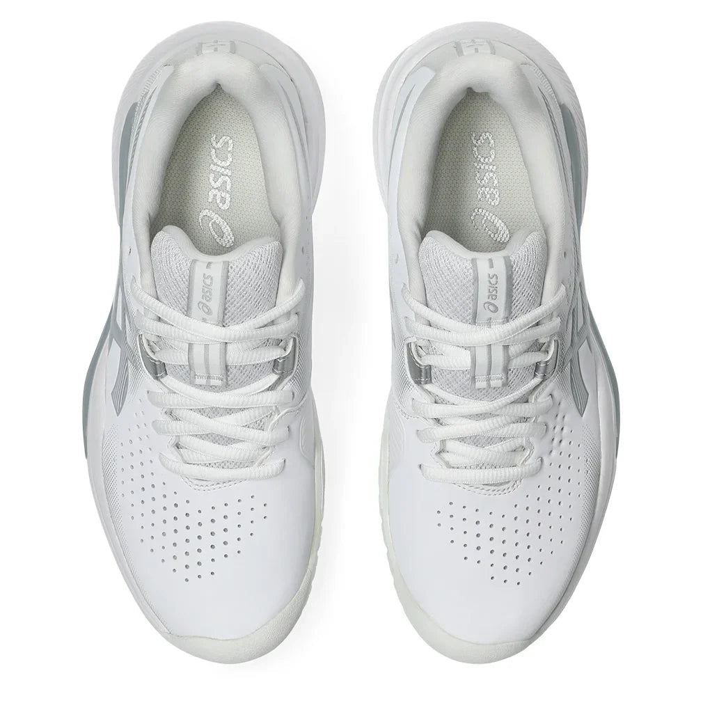 Women's GEL - Challenger 15 Tennis Shoes White and Pure Silver - Bell Racket Store