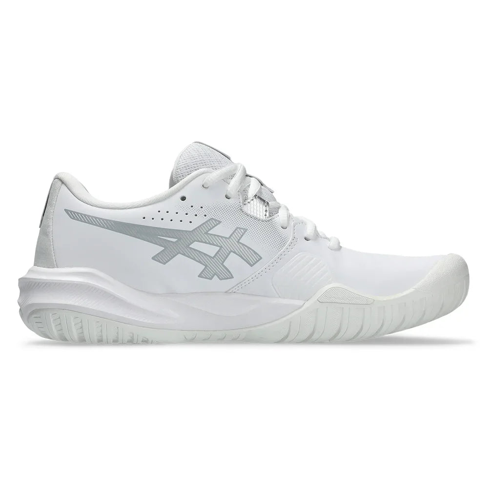 Women's GEL - Challenger 15 Tennis Shoes White and Pure Silver - Bell Racket Store