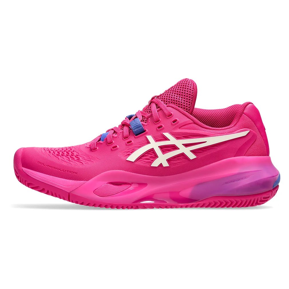 Women's GEL - Resolution X Clay Tennis Shoes Bright Rose and Cream - Bell Racket Store