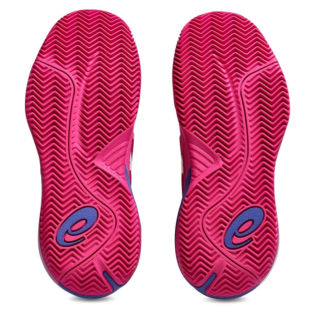 Women's GEL - Resolution X Clay Tennis Shoes Bright Rose and Cream - Bell Racket Store