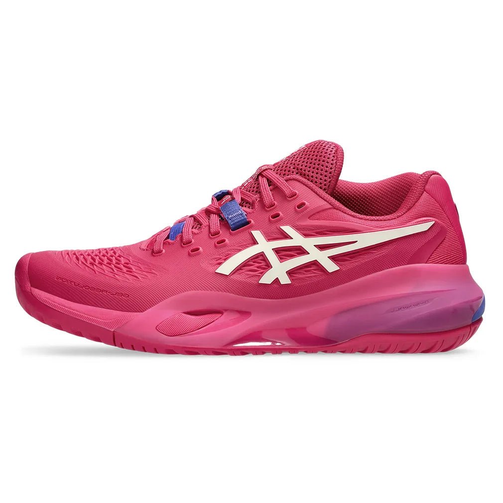 Women's GEL - Resolution X Tennis Shoes Bright Rose and Cream - Bell Racket Store