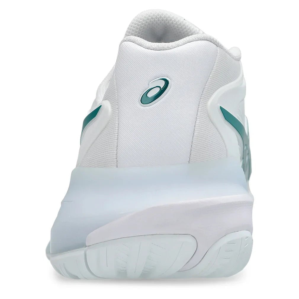 Women's GEL - Resolution X Tennis Shoes White and Pitch Green - Bell Racket Store