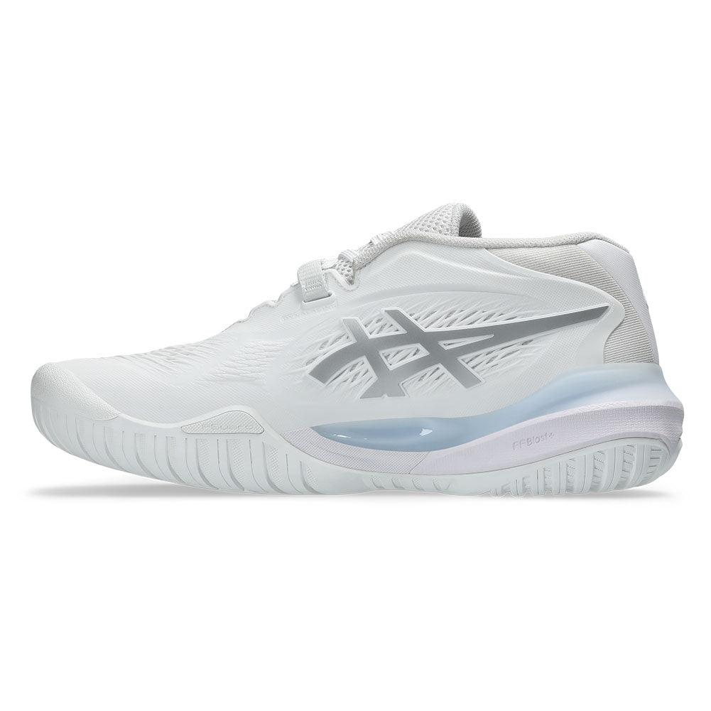 Women's GEL - Resolution X Tennis Shoes White and Pure Silver - Bell Racket Store