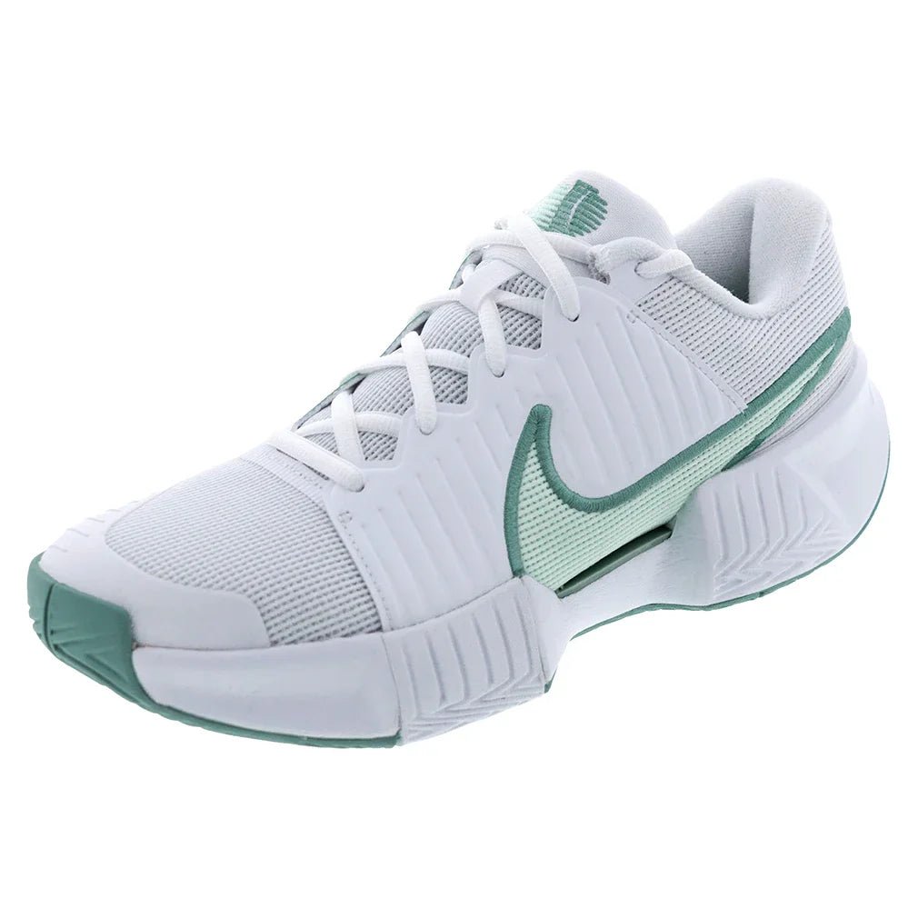 Women's GP Challenge Pro Tennis Shoes White and Mint Foam - Bell Racket Store