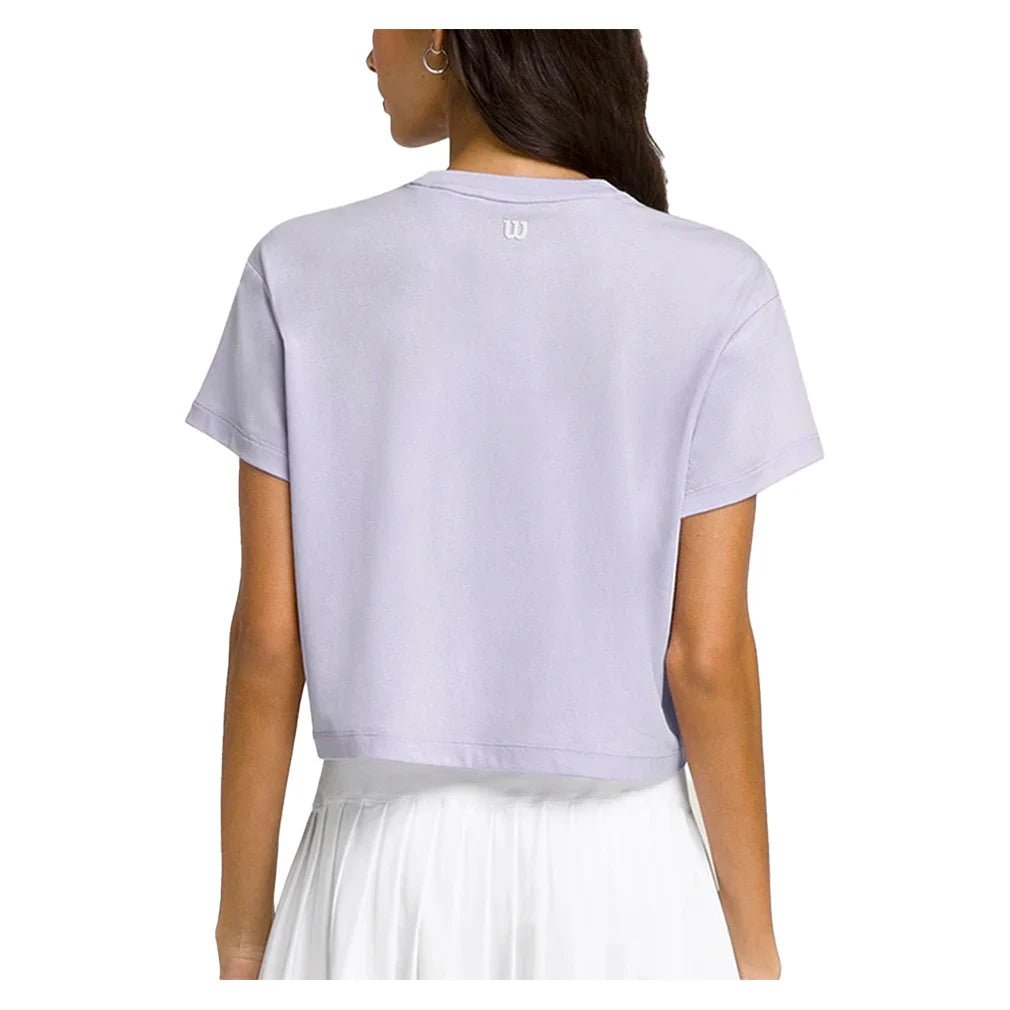 Women's Harper Crop Tennis Tee Lavender - Bell Racket Store