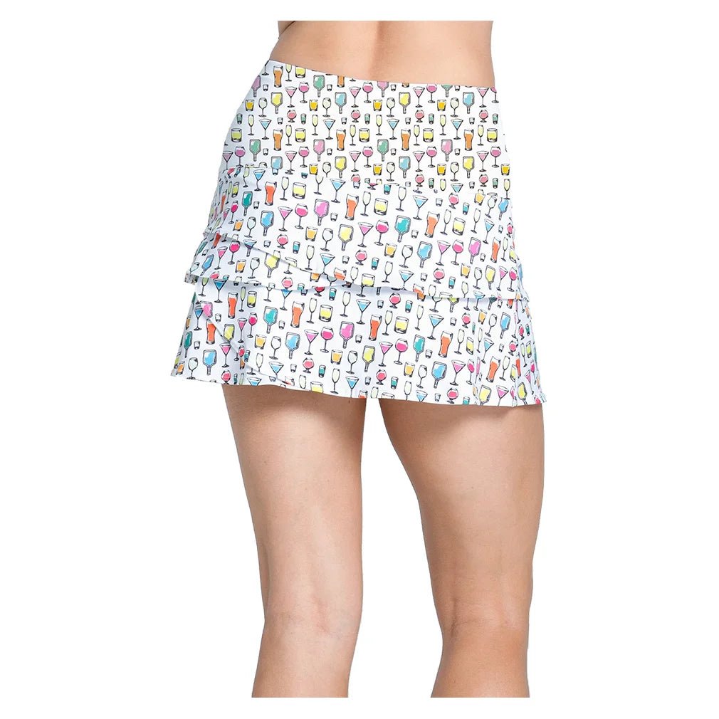 Women's High Spirits Scallop 14 Inch Pickleball Skort Multicolor - Bell Racket Store