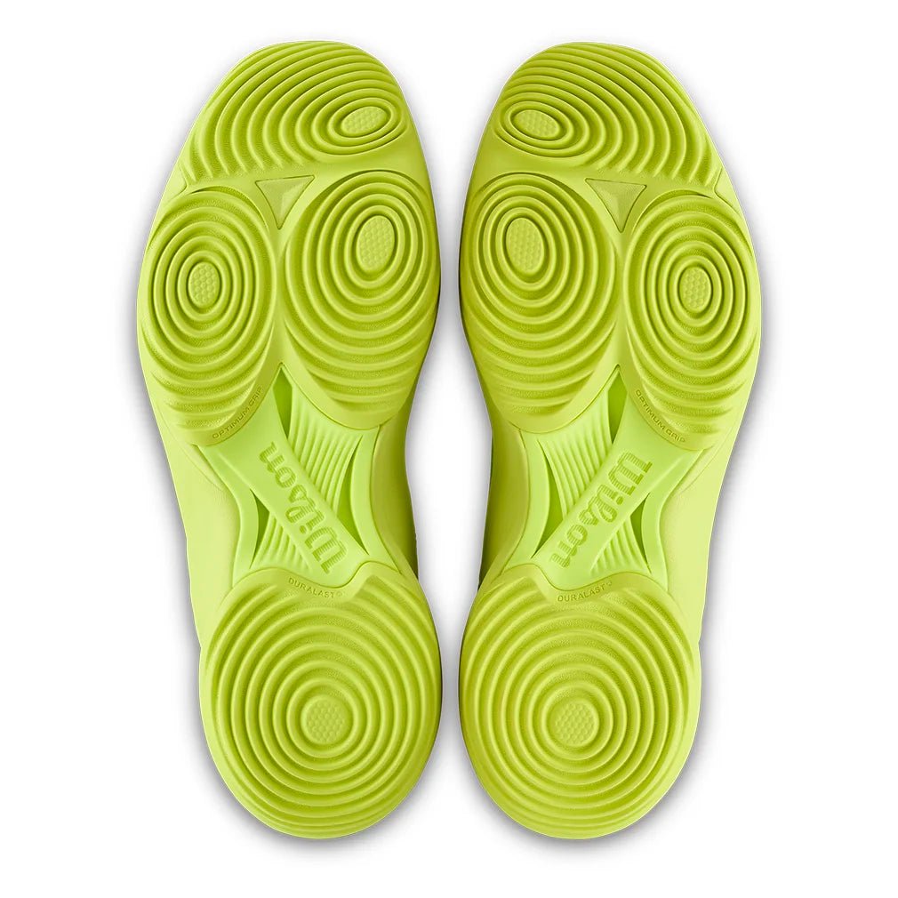 Women's Hurakn Pro V2 Padel Shoes Safety Yellow and White - Bell Racket Store