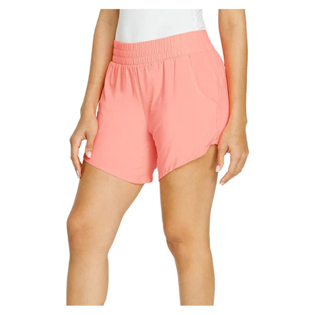 Women's Indo 6 Inch Tennis Shorts Melon Punch - Bell Racket Store