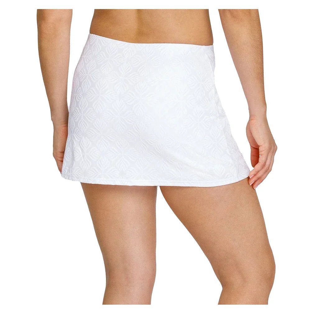Women's Indra 13.5 Inch Tennis Skort Crystal Jacquard - Bell Racket Store