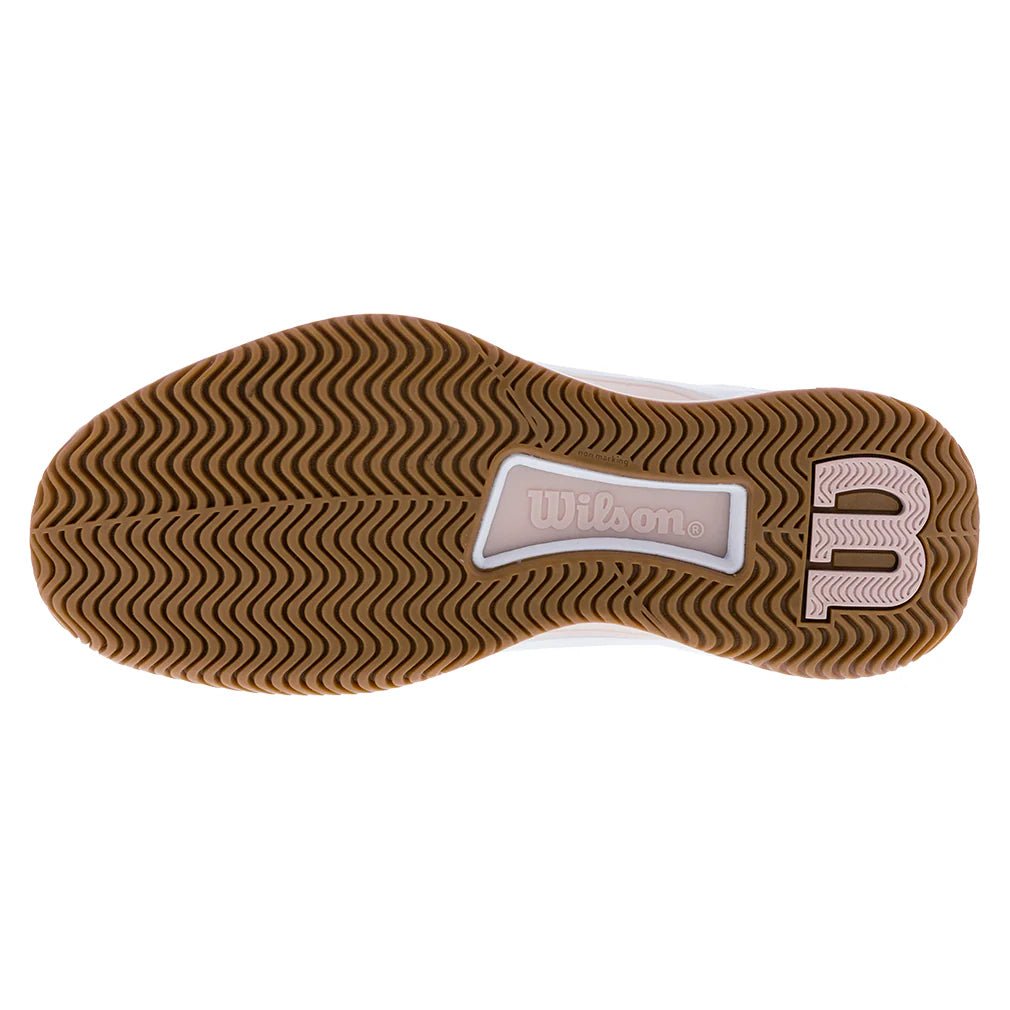 Womens Intrigue Tour Tennis Shoes White and Cameo Rose - Bell Racket Store