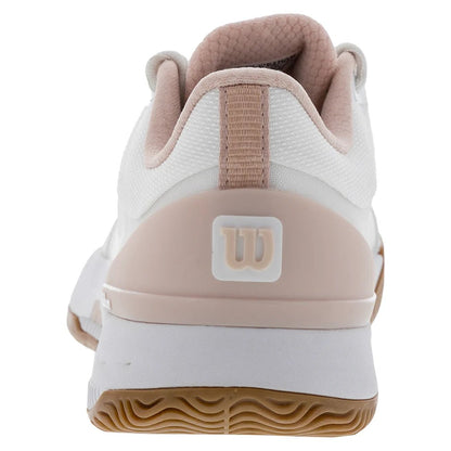 Womens Intrigue Tour Tennis Shoes White and Cameo Rose - Bell Racket Store