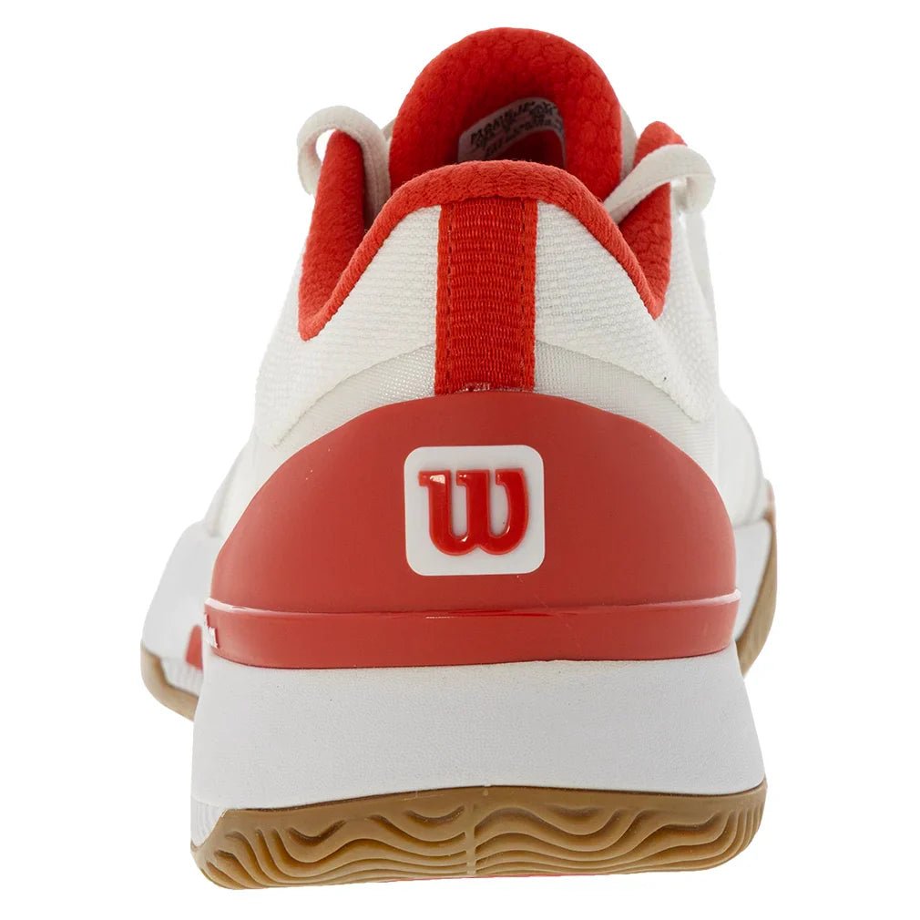 Women's Intrigue Tour Tennis Shoes White and Infrared - Bell Racket Store