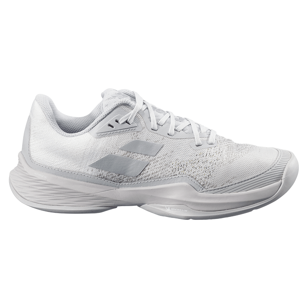 Women's Jet Mach 3 Tennis Shoes White and Grey - Bell Racket Store