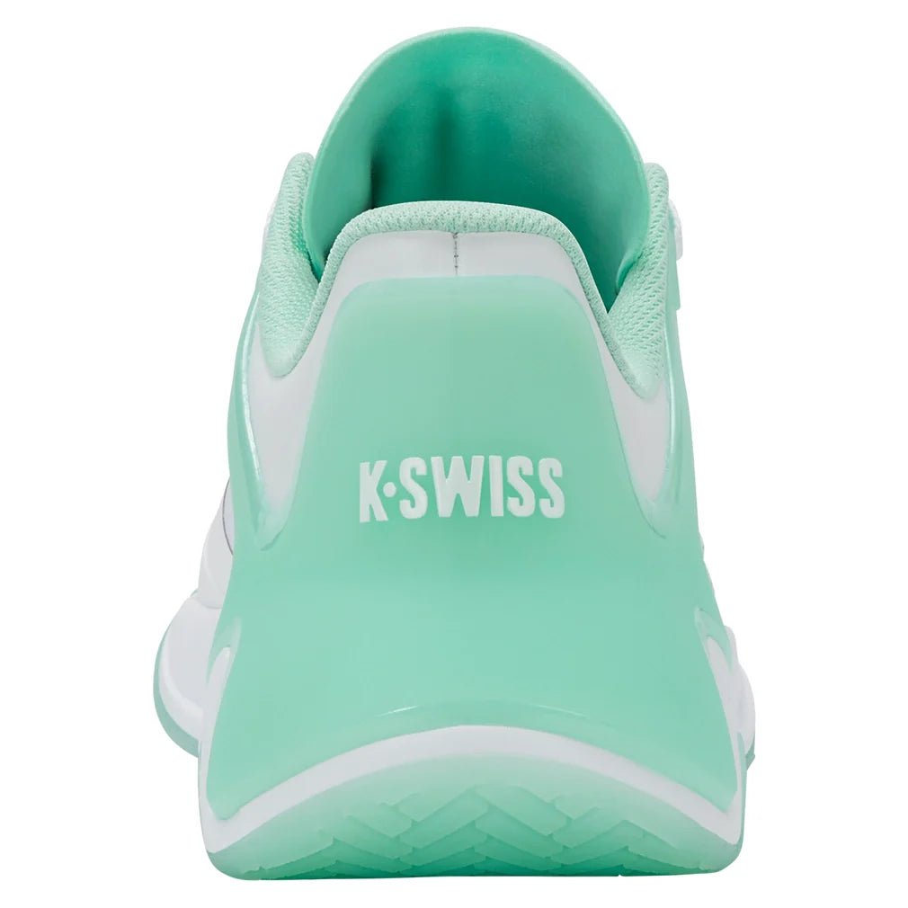 Women's K - Frame Pickleball Shoes White and Neon Mint - Bell Racket Store