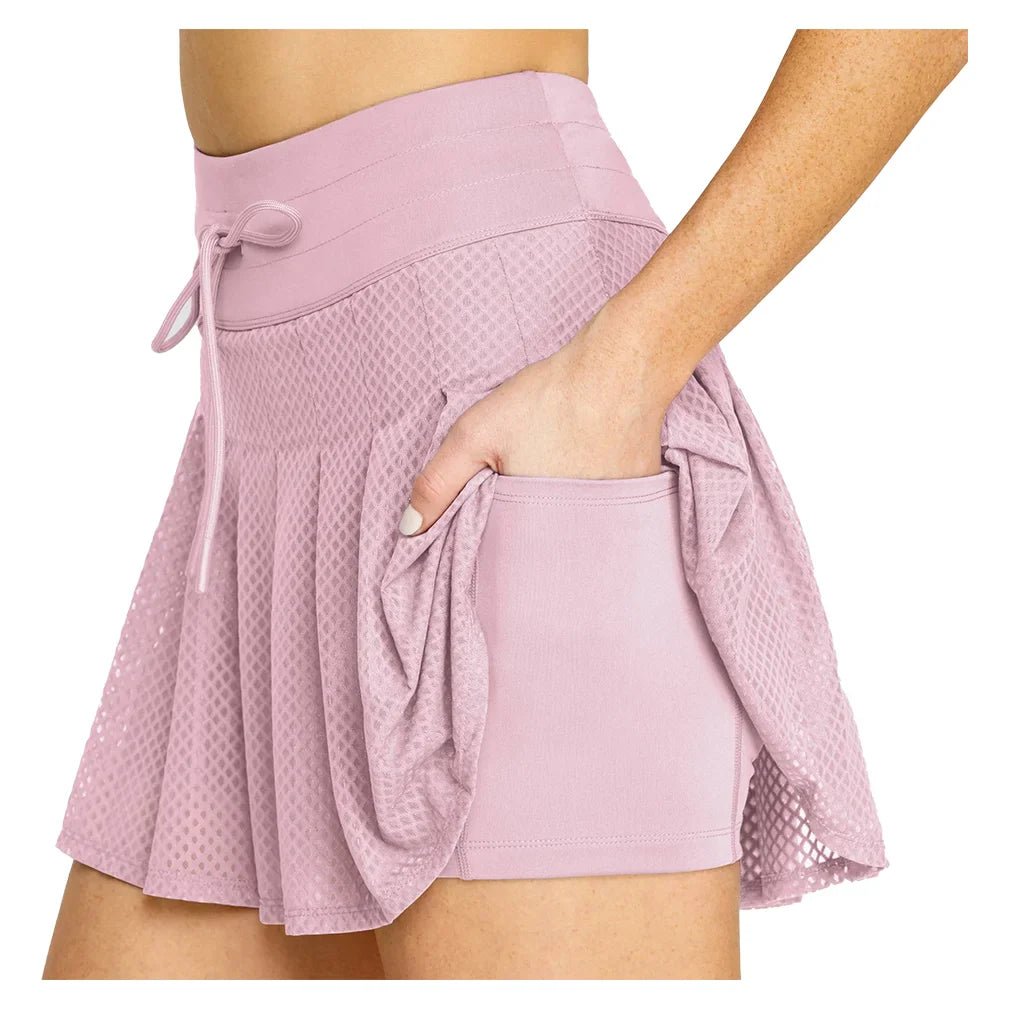 Women's Kelli 14.5 Inch Pleated Pickleball Skort Lavender Mist - Bell Racket Store