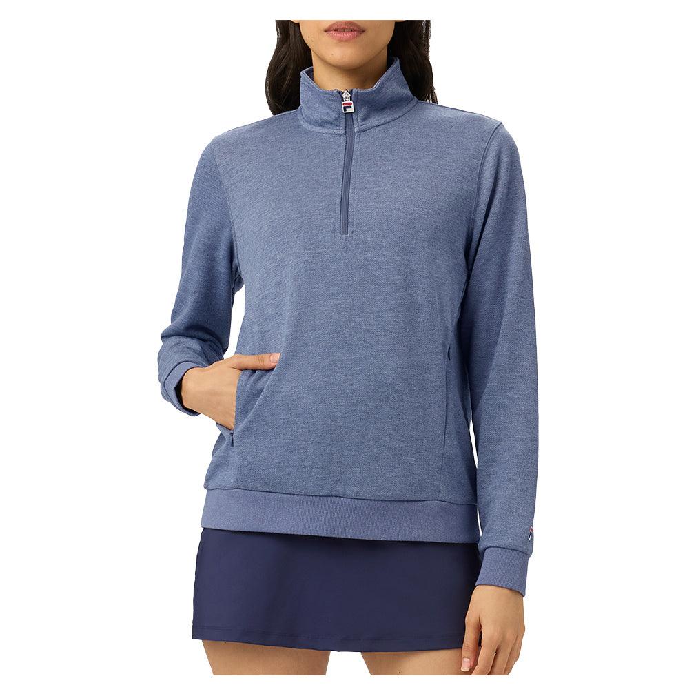 Women's Long Sleeve Tennis 1/4 Zip - Bell Racket Store