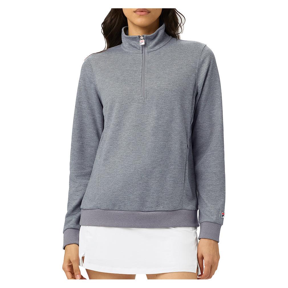 Women's Long Sleeve Tennis 1/4 Zip - Bell Racket Store