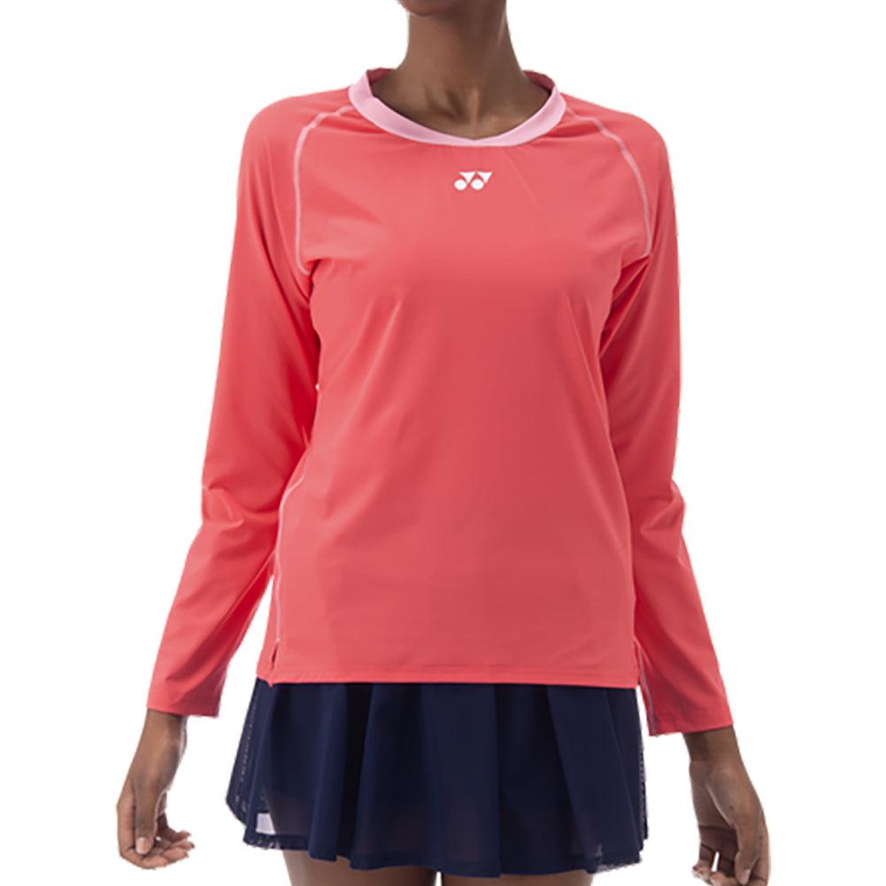 Women's Long Sleeve Tennis Top Coral - Bell Racket Store