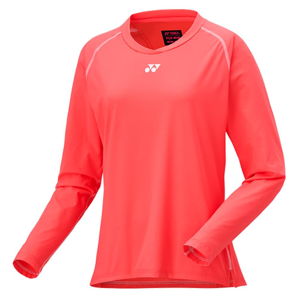Women's Long Sleeve Tennis Top Coral - Bell Racket Store