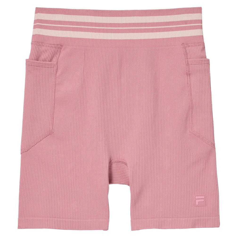 Women's Lucky Ace Seamless Tennis Bike Short Lilas and Gardenia - Bell Racket Store